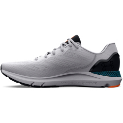 UNDER ARMOUR HOVR Sonic 6 Laufschuhe Herren 102 - white/black/blue surf 44.5