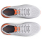 UNDER ARMOUR HOVR Sonic 6 Laufschuhe Herren 101 - white/orange blast/gravel 45