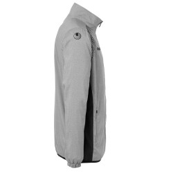 uhlsport GOAL Präsentationsjacke Kinder dark grey melange/schwarz 128