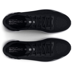 UNDER ARMOUR HOVR Sonic 6 Laufschuhe Herren 001 - black/black/white 44.5