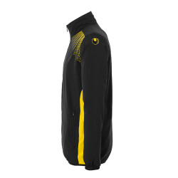 uhlsport GOAL Präsentationsjacke Kinder schwarz/limonengelb 128
