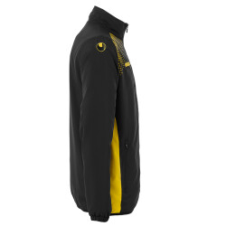 uhlsport GOAL Präsentationsjacke Kinder schwarz/limonengelb 128