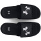 UNDER ARMOUR Ignite 7 Badelatschen Herren 001 - black/black/white 41