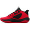 UNDER ARMOUR Lockdown 6 Basketballschuhe Kinder 600 - red/black/white 36