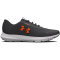 UNDER ARMOUR Charged Rogue 3 Storm Laufschuhe Herren 101 - jet gray/halo gray/orange blast 42