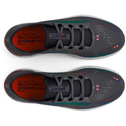 UNDER ARMOUR HOVR Sonic 5 Storm Laufschuhe Herren 100 - jet gray/mod gray/blaze orange 41