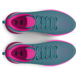 UNDER ARMOUR HOVR Turbulence Laufschuhe Damen 401 - still water/rebel pink/rebel pink 41