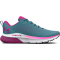 UNDER ARMOUR HOVR Turbulence Laufschuhe Damen 401 - still water/rebel pink/rebel pink 41