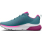 UNDER ARMOUR HOVR Turbulence Laufschuhe Damen 401 - still water/rebel pink/rebel pink 41