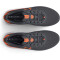 UNDER ARMOUR Charged Impulse 3 Laufschuhe Herren 106 - pitch gray/orange blast/orange blast 41