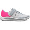 UNDER ARMOUR Pursuit 3 AC Laufschuhe Mädchen 100 - halo gray/electro pink/metallic silver 31