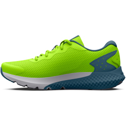 UNDER ARMOUR Charged Rogue 3 Laufschuhe Jungen 300 - lime surge/static blue/static blue 35.5
