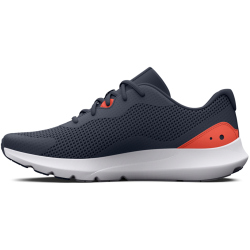 UNDER ARMOUR Surge 3 Laufschuhe Herren 404 - downpour gray/after burn/white 40.5