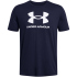 UNDER ARMOUR Logo T-Shirt Herren 001 - black/white S