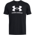 UNDER ARMOUR Logo T-Shirt Herren 001 - black/white S