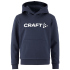 CRAFT Community 2.0 Logo Hoodie Kinder 390000 - navy 122/128