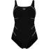 arena Jewel Badeanzug Damen 501 - black-white 38