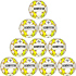10er Ballpaket DERBYSTAR Apus S-Light 290g...