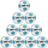 10er Ballpaket DERBYSTAR Bundesliga Brillant S-Light 290g...