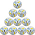 10er Ballpaket hummel hmlAEROFLY Training Fußball...