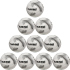 10er Ballpaket hummel hmlPRECISION Classic Fußball...