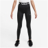 NIKE Pro Dri-FIT Leggings Mädchen 010 - black/white...