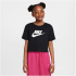 NIKE Sportswear T-Shirt Mädchen 010 - black S...