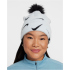 NIKE PEAK Pom Pom Beanie Kinder 010 - black/photon dust