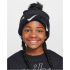NIKE PEAK Pom Pom Beanie Kinder 010 - black/photon dust