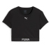 PUMA Strong kurzes Trainingsshirt Damen 01 - PUMA black L