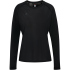 newline Beat langarm Laufshirt Damen 1009 - black iris XS