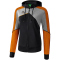black/grey melange/neon orange