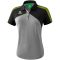 grey melange/black/lime pop