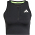 adidas Adizero Running Gel Pocket Cropped Laufshirt Damen...