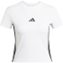 adidas Essentials 3-Streifen Slim Baby Tee T-Shirt Damen...