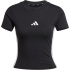 adidas Essentials 3-Streifen Slim Baby Tee T-Shirt Damen...