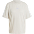 adidas Essentials 3-Streifen Boyfriend T-Shirt Damen...