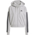 adidas Essentials 3-Streifen French Terry Sweatjacke...