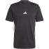 adidas Essentials 3-Streifen Single Jersey T-Shirt Herren...