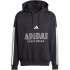 adidas House of Tiro Hoodie Herren JC9402 - black/white XS