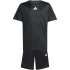 adidas Train Essentials 3-Streifen T-Shirt + Shorts Set...