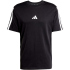 adidas Essentials 3-Streifen Single Jersey T-Shirt Herren...