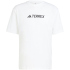 adidas TERREX Classic Logo T-Shirt Herren JF9144 - white XS