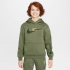 NIKE Sportswear Fleece Hoodie Kinder 489 - blue beyond L...