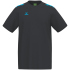 erima CMPT 3 Wings T-Shirt Herren grau melange/schwarz XS