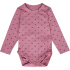 hummel hmlMINI Bee Print langarm Baby-Body 1940 - silver...