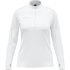JAKO Light Flow 1/4-Zip Sweatshirt Damen 000 - weiß S