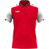 JAKO Dynamic Poloshirt 026 - weiß/coral/marine S