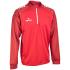 DERBYSTAR Madrid 1/4-Zip Sweatshirt blau/weiß 3XL
