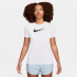 NIKE Dri-FIT Graphic T-Shirt Damen 011 - black/white XS